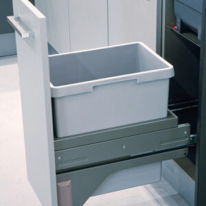 UNDER UNIT 30L PULL OUT KITCHEN WAST BIN TO FIT A 300MM UNIT