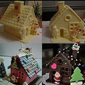 GINGERBREAD CHRISTMAS HOUSE CAKE MOULD