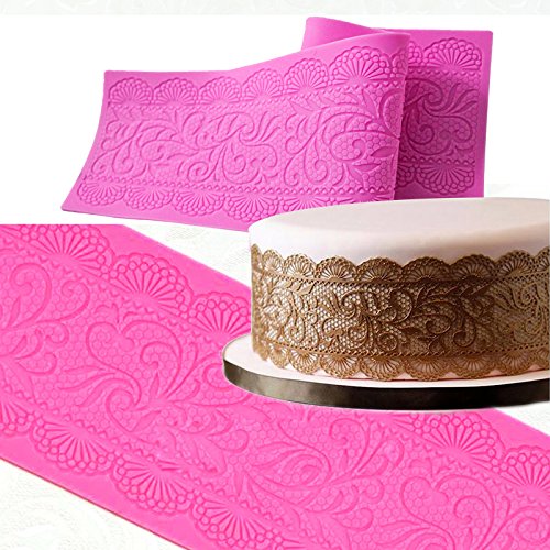 SILICONE PINK LACE MOLD