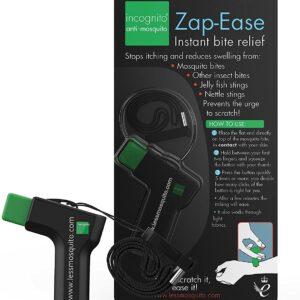 INCOGNITO Zap Ease Electronic Insect Sting & Bite Relief Mosquito