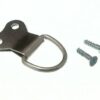 DOUBLE NICKEL D RING PICTURE HANGING HOOK PACK OF 25 SCREWS INC