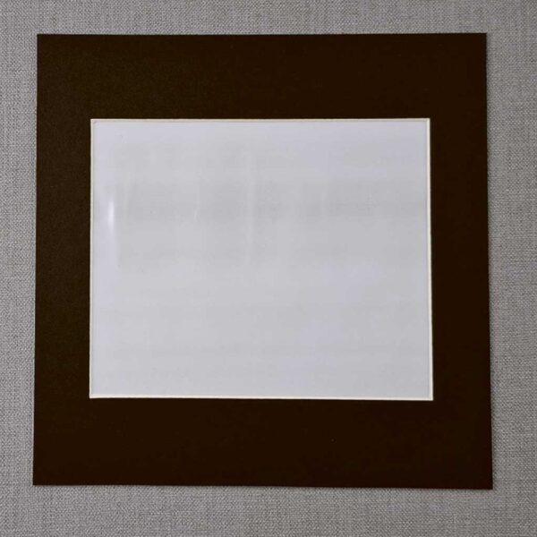 Black Oblong Mount Insert for LED Box Frame – Custom Display Solution