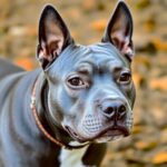 Staffordshire Bull Terrier in LED box frame with adjustable lighting, eco-friendly materials, and energy-efficient technology.