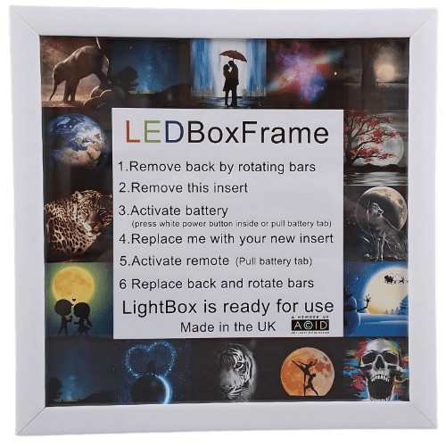 L.E.D. Box Frame