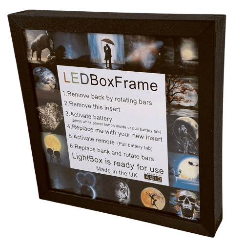 Custom LED Box Frames