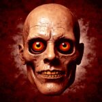 Halloween LED Box Frame 03 – Evil Skull Glow