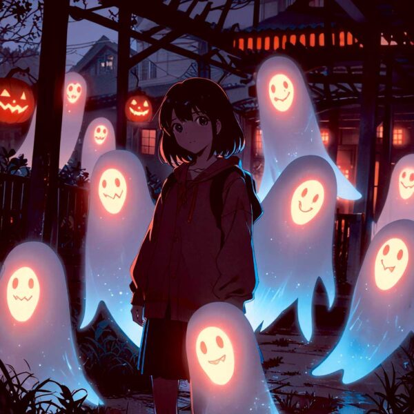halloween ghosts