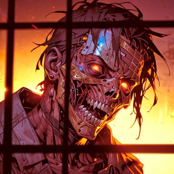 Anime-40 Halloween rotting in Jail