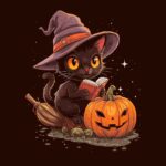 Halloween Cat -01 Pumpkin