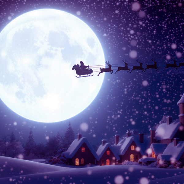 Xmas 25-01 - Santa Moon ride