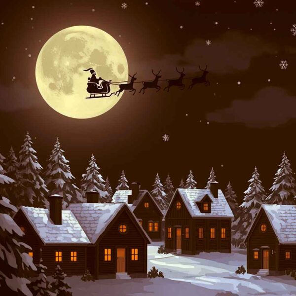 Xmas 25-02 - Santa christmas Village